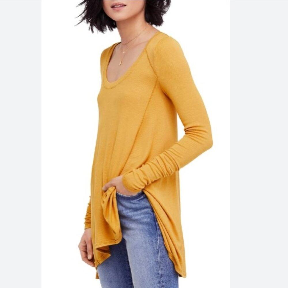 Free People Flowy January Top Small Boho Prairie